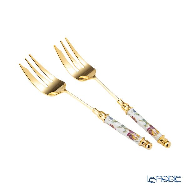 ミントン ハドンホール ケーキフォーク 2本セット HH006G