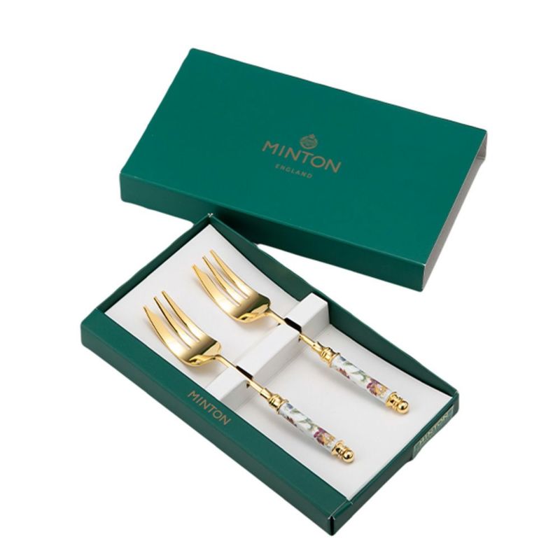 ミントン ハドンホール ケーキフォーク 2本セット HH006G