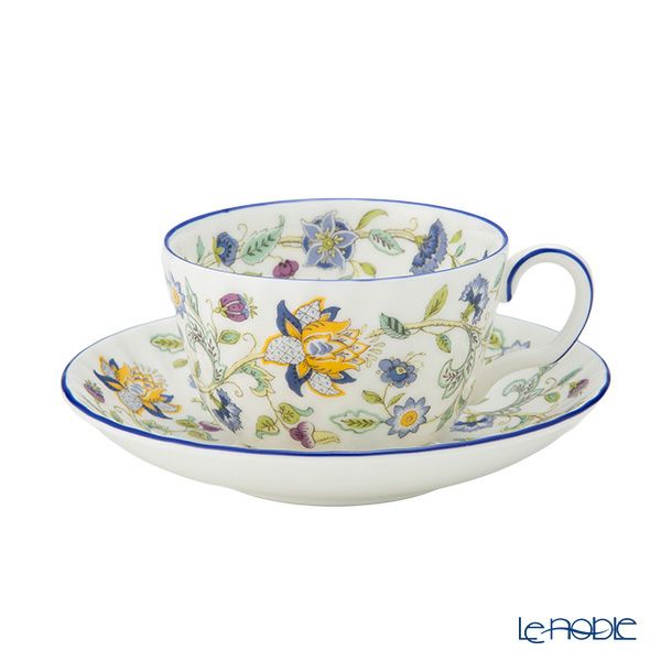 ミントン ハドンホール ブルー ティーカップ＆ソーサー 220ml