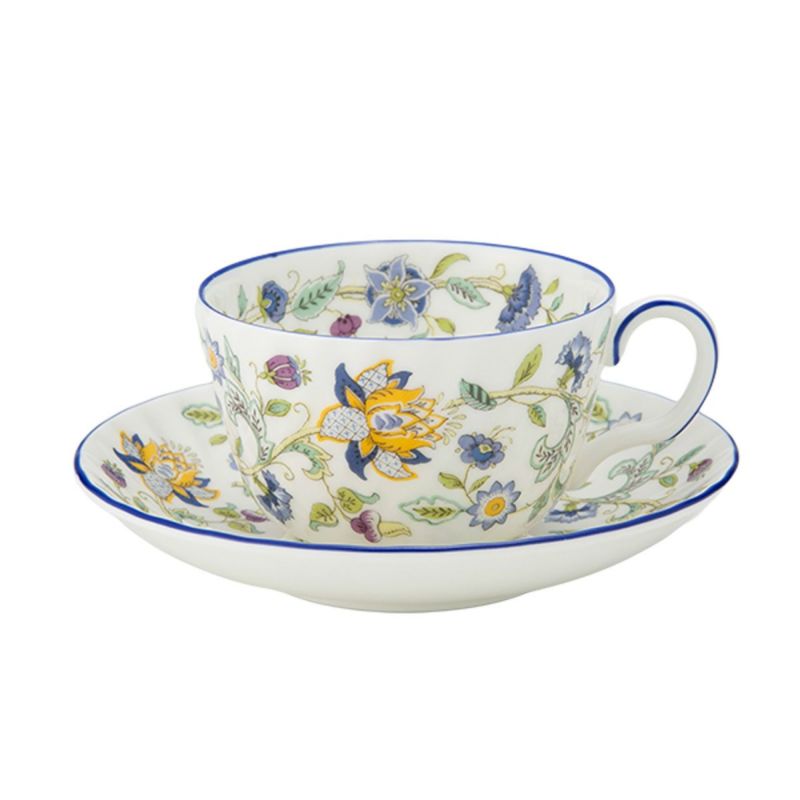 ミントン ハドンホール ブルー ティーカップ＆ソーサー 220ml