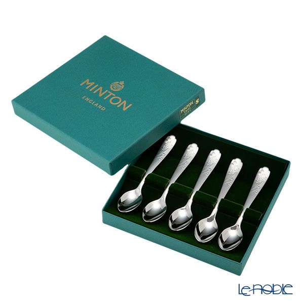 ミントン ヴィクトリアストロベリーホワイト VS101 ティースプーン 5本セット