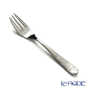 ミントン ヴィクトリアストロベリーホワイト VS202 ケーキフォーク 5本セット 【収納袋付】