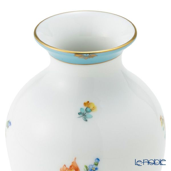 ヘレンド ローズチューリップ ブルー RTFB ベース 14cm 07003-0-00