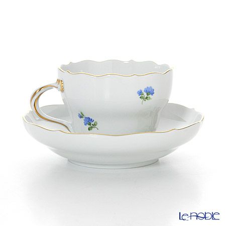 マイセン（Meissen） ベーシックフラワー（一つ花） 030110／00582／05 コーヒーカップ＆ソーサー 200ml Motiv No.5 桜草