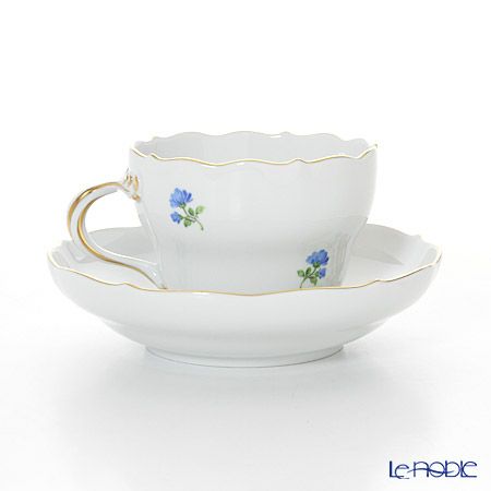 マイセン（Meissen） ベーシックフラワー（一つ花） 030110／00582／08 コーヒーカップ＆ソーサー 200ml Motiv No.8 ケシ