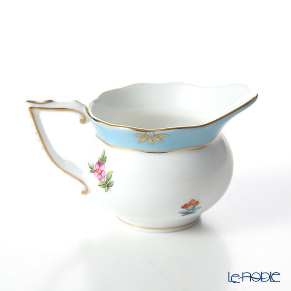 ヘレンド ローズチューリップ ブルー RTFB 20645-0-00 クリーマー 80ml