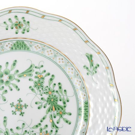 ヘレンド 森の宝物 グリーン WZ 00517-0-00 プレート 19cm