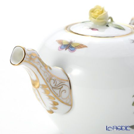 ヘレンド ロスチャイルドバード 00608-0-09 ティーポット ローズ 400ml