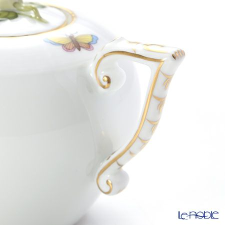 ヘレンド ロスチャイルドバード 00608-0-09 ティーポット ローズ 400ml