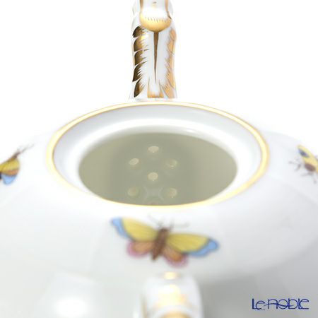 ヘレンド ロスチャイルドバード 00608-0-09 ティーポット ローズ 400ml