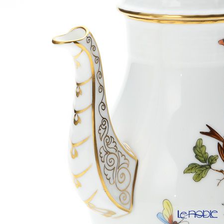 ヘレンド ロスチャイルドバード コーヒーポット（ローズ） 1200ml