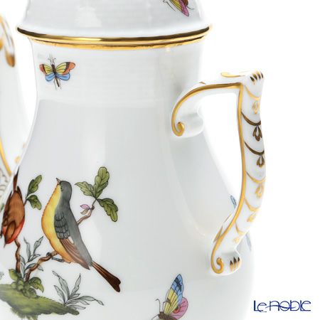 ヘレンド ロスチャイルドバード コーヒーポット（ローズ） 1200ml