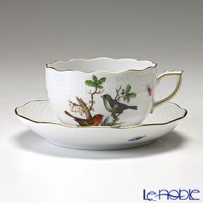 HERENDヘレンド ロスチャイルドバード カップ＆ソーサー724 P10