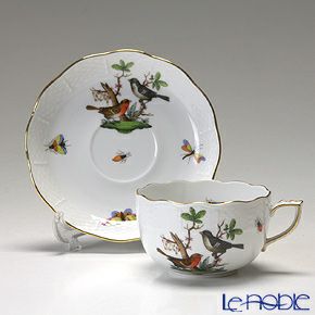 ヘレンド ロスチャイルドバード 00724-0-00／724 ティーカップ＆ソーサー 200ml