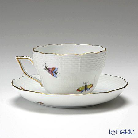 ヘレンド ロスチャイルドバード RO-2 00730-0-00 ティーカップ＆ソーサー（兼用） 200ml