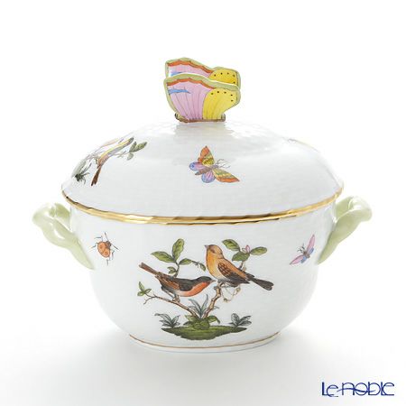 ヘレンド ロスチャイルドバード 06012-0-17 ボックス（チョウ）