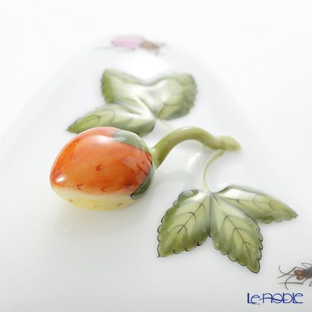 ヘレンド ロスチャイルドバード 06079-0-11 ボンボン入れ トライアングルストロベリー