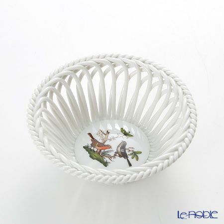 ヘレンド ロスチャイルドバード 07371-0-00 バスケット（ラウンド）