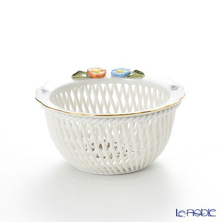 ヘレンド ロスチャイルドバード 07376-0-00 バスケット（ラウンド）