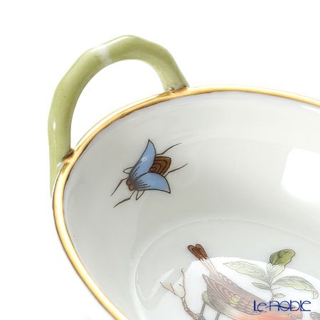 ヘレンド ロスチャイルドバード 07423-0-00 ハンドル付きリング入れ