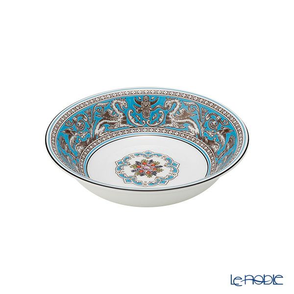 ウェッジウッド（Wedgwood） フロレンティーン ターコイズ サラダソーサー 16cm