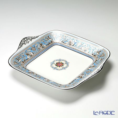 ウェッジウッド（Wedgwood） フロレンティーン ターコイズ ブレッド＆バタープレート 27cm