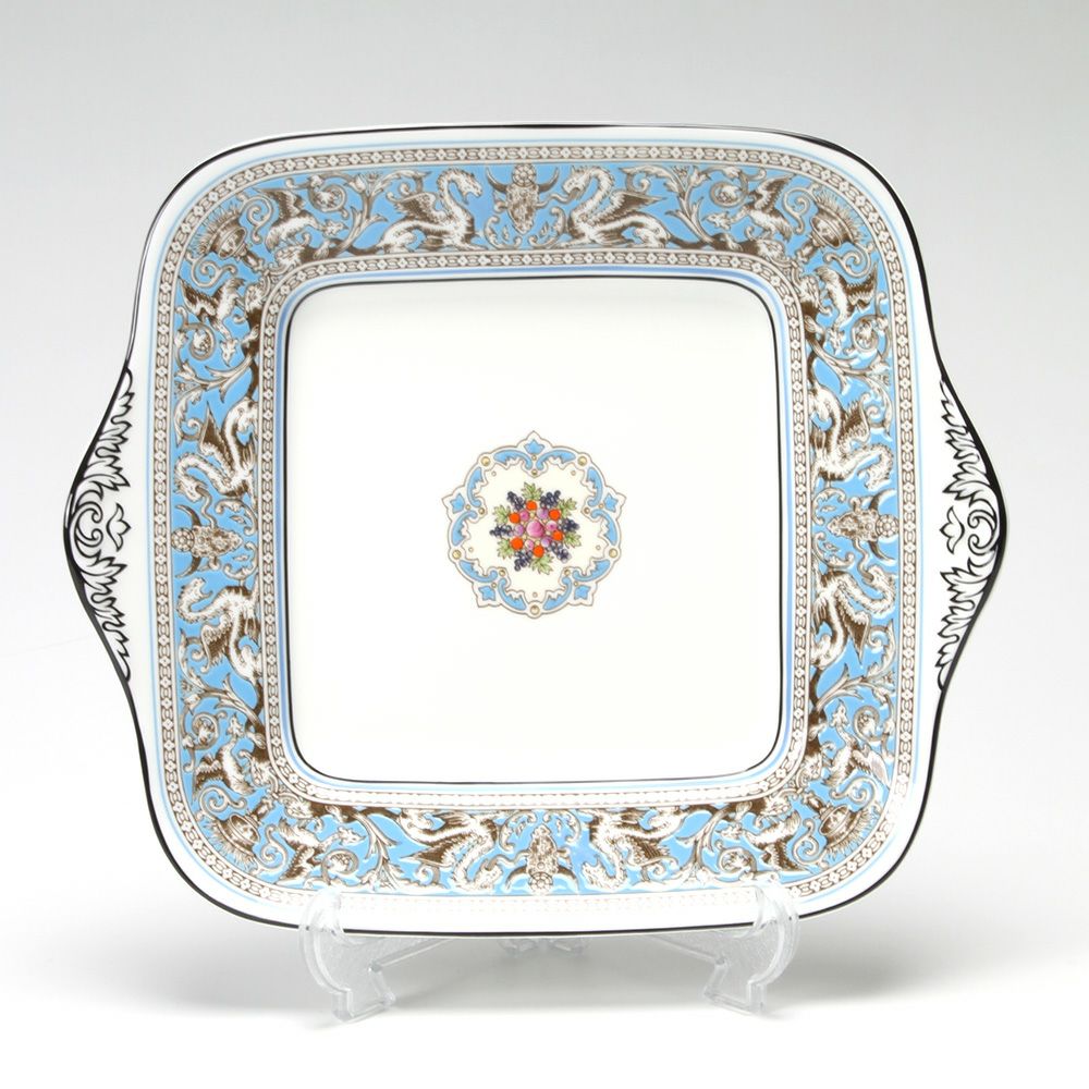 ウェッジウッド（Wedgwood） フロレンティーン ターコイズ ブレッド＆バタープレート 27cm