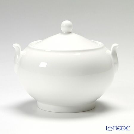 ウェッジウッド（Wedgwood） ホワイトチャイナ シュガーボックス（ティー） L 9cm