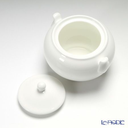 ウェッジウッド（Wedgwood） ホワイトチャイナ シュガーボックス（ティー） L 9cm