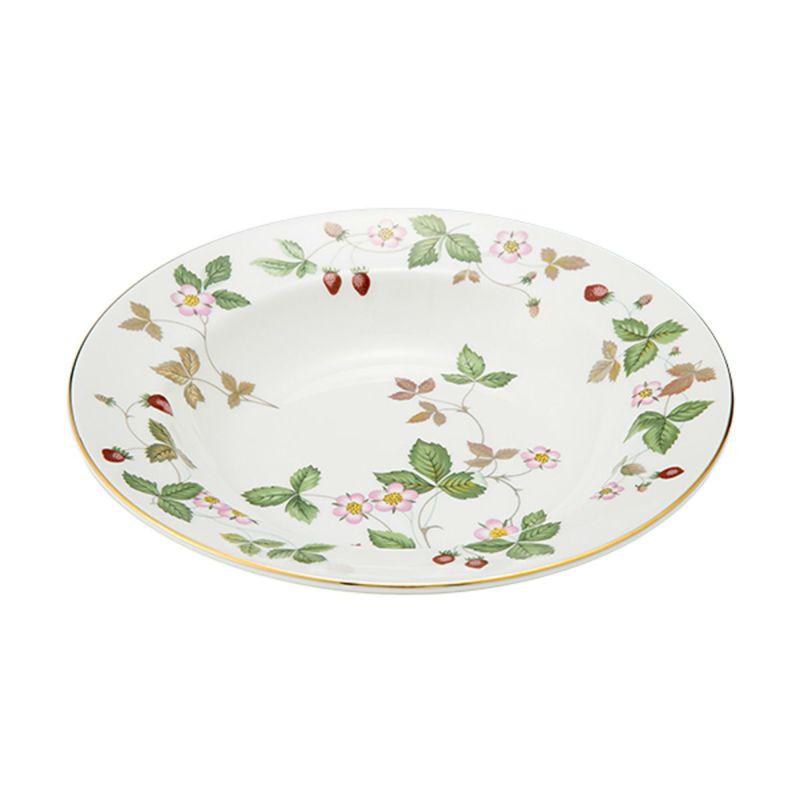 ウェッジウッド（Wedgwood） ワイルドストロベリー スーププレート 20cm