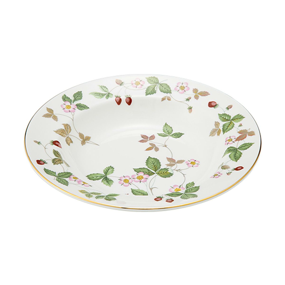 ウェッジウッド（Wedgwood） ワイルドストロベリー スーププレート 20cm