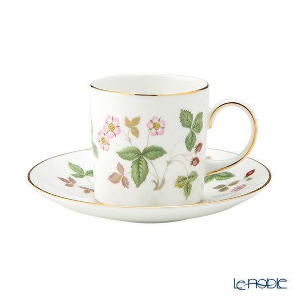 ウェッジウッド（Wedgwood） ワイルドストロベリー コーヒーカップ＆ソーサー（キャン）