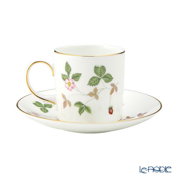 ウェッジウッド（Wedgwood） ワイルドストロベリー コーヒーカップ＆ソーサー（キャン）
