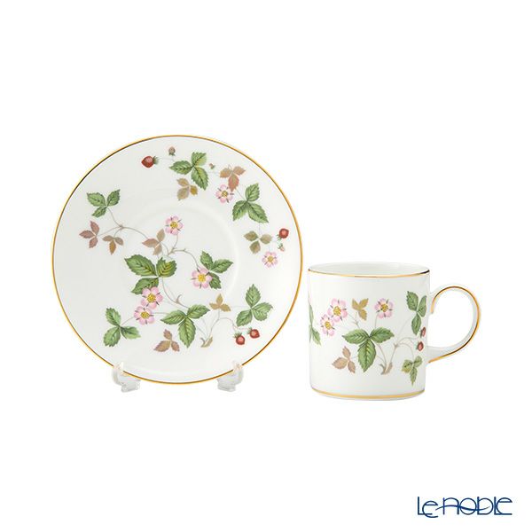 ウェッジウッド（Wedgwood） ワイルドストロベリー コーヒーカップ＆ソーサー（キャン）