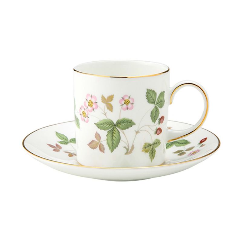 ウェッジウッド（Wedgwood） ワイルドストロベリー コーヒーカップ＆ソーサー（キャン）