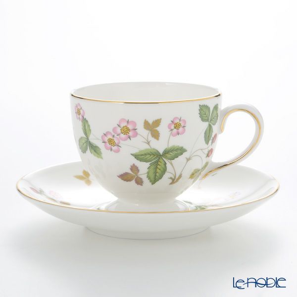 ウェッジウッド（Wedgwood） ワイルドストロベリー ティーカップ＆ソーサー（リー）200ml
