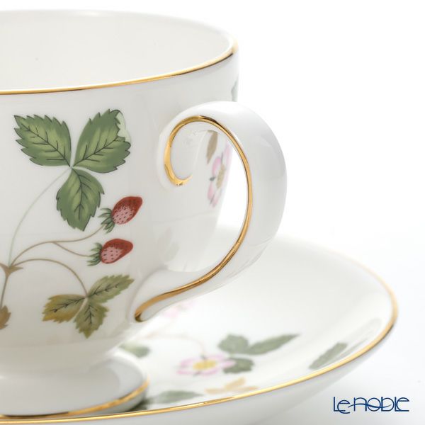 ウェッジウッド（Wedgwood） ワイルドストロベリー ティーカップ＆ソーサー（リー）200ml