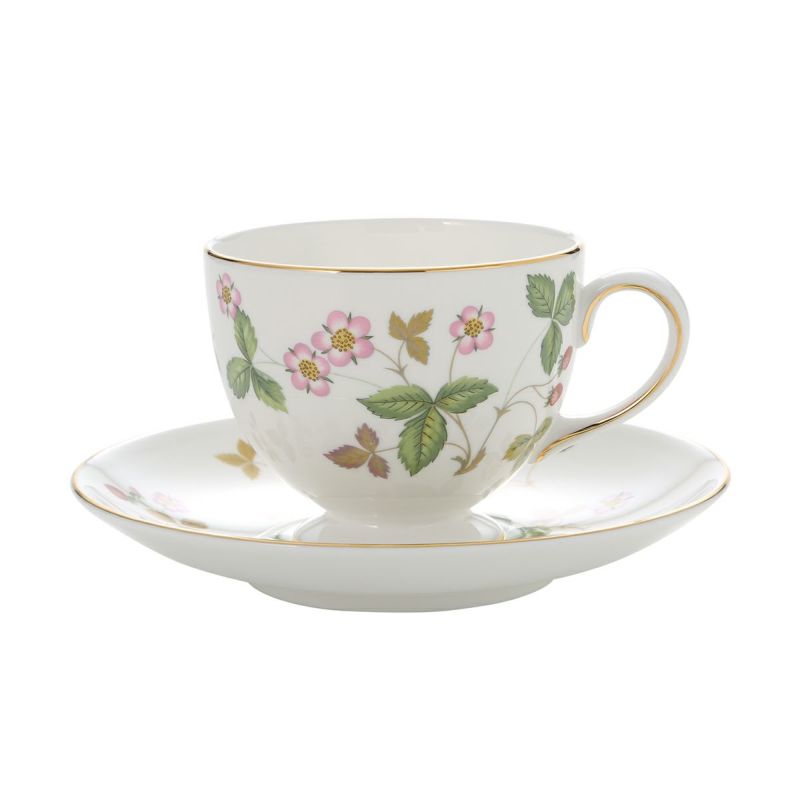 ウェッジウッド（Wedgwood） ワイルドストロベリー ティーカップ＆ソーサー（リー）200ml