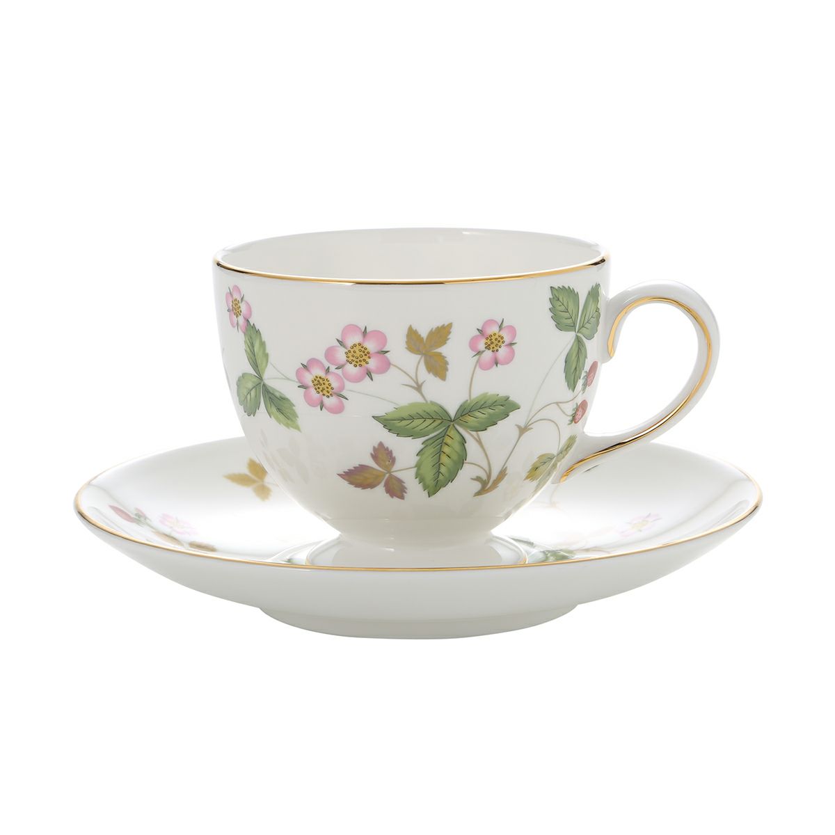 ウェッジウッド（Wedgwood） ワイルドストロベリー ティーカップ＆ソーサー（リー）200ml