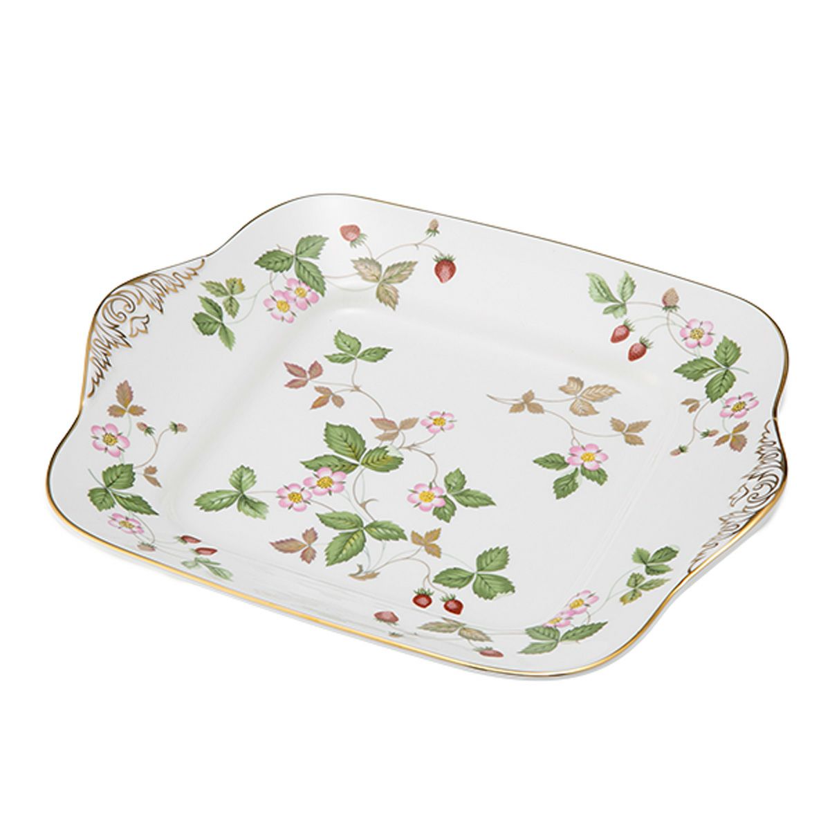 ウェッジウッド（Wedgwood） ワイルドストロベリー ブレッド＆バタープレート 27cm