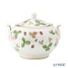 ウェッジウッド（Wedgwood） ワイルドストロベリー シュガーボックス（ティー） L 9cm