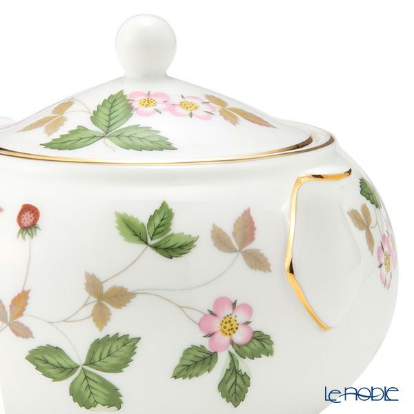 ウェッジウッド（Wedgwood） ワイルドストロベリー シュガーボックス（ティー） L 9cm