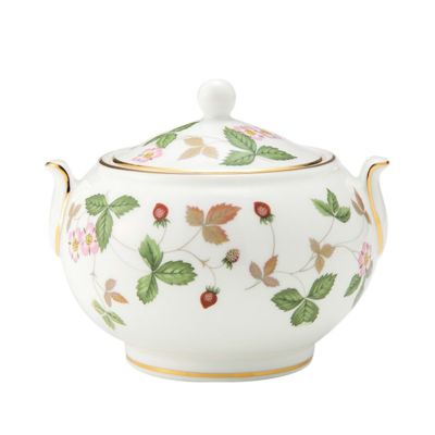 ウェッジウッド（Wedgwood） ワイルドストロベリー シュガーボックス