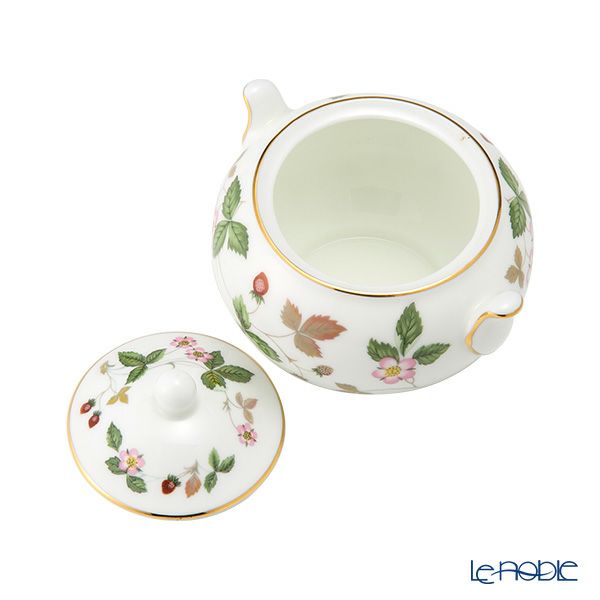 ウェッジウッド（Wedgwood） ワイルドストロベリー シュガーボックス（ティー） S 8cm