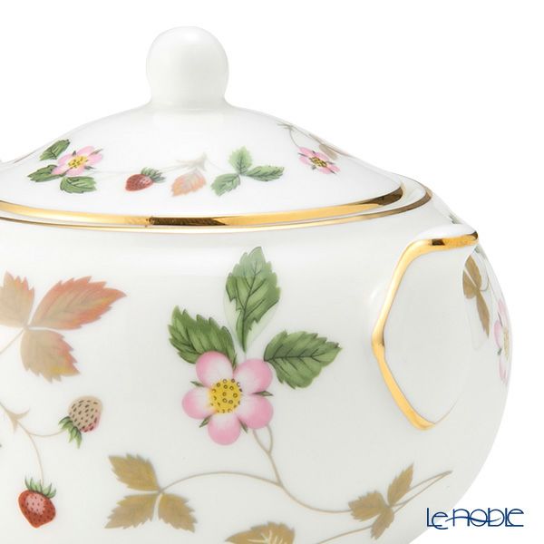 ウェッジウッド（Wedgwood） ワイルドストロベリー シュガーボックス（ティー） S 8cm