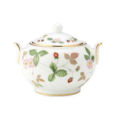 ウェッジウッド（Wedgwood） ワイルドストロベリー シュガーボックス