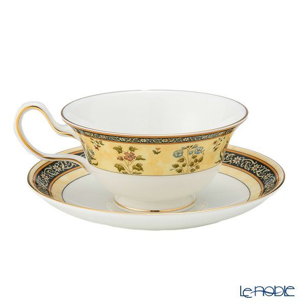 ウェッジウッド（Wedgwood） インディア ティーカップ＆ソーサー（ピオニー）