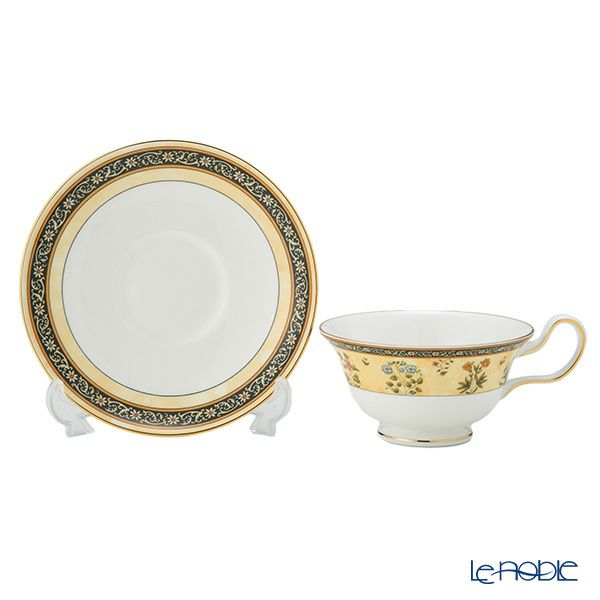 ウェッジウッド（Wedgwood） インディア ティーカップ＆ソーサー（ピオニー）