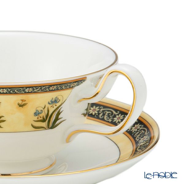 ウェッジウッド（Wedgwood） インディア ティーカップ＆ソーサー（ピオニー）