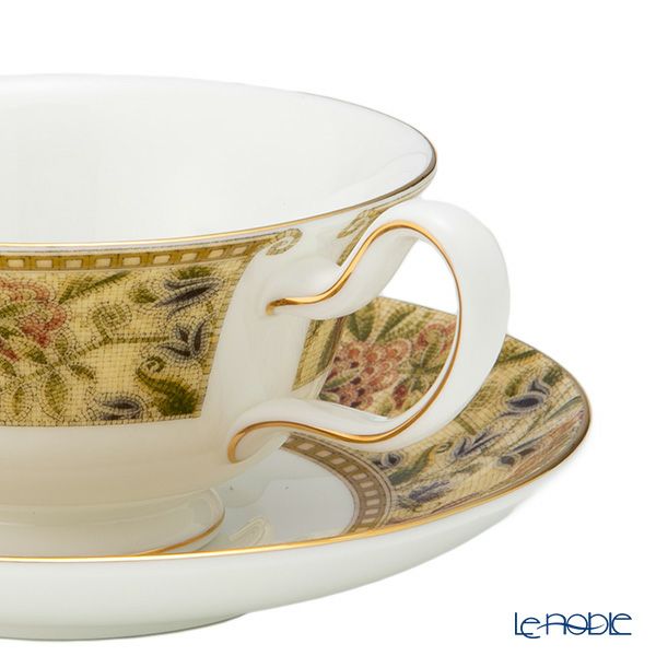 ウェッジウッド（Wedgwood） フローラルタペストリー ティーカップ＆ソーサー（ピオニー）